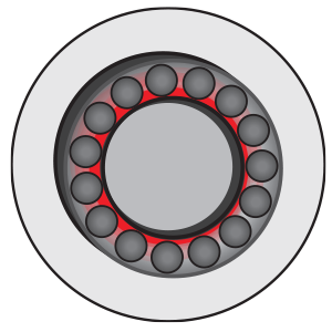 motor bearing damage